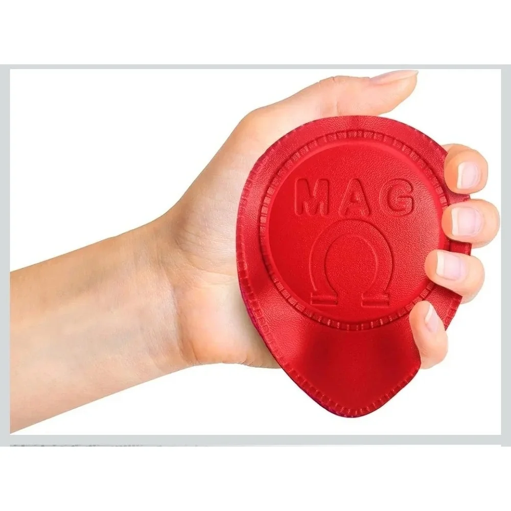 MAG 10 Pack 4000 Gauss Ferrite Biomagnets 54x8mm Round Vinyl Coated Magnets